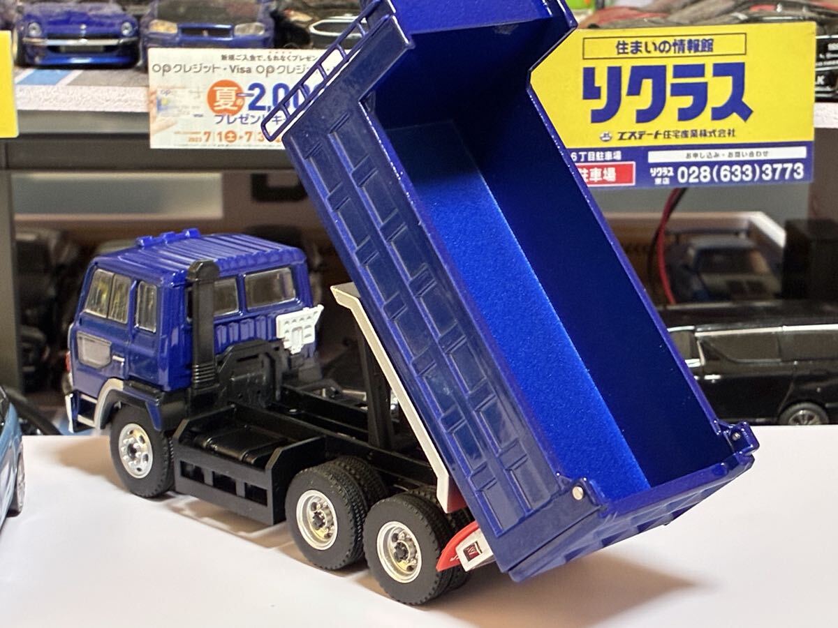 DBGT 日野ドルフィン ダンプトラック ブルー(建設車両、作業車)｜売買