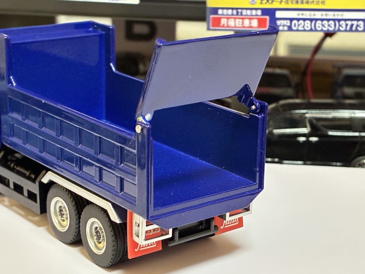 DBGT 日野ドルフィン ダンプトラック ブルー(建設車両、作業車)｜売買