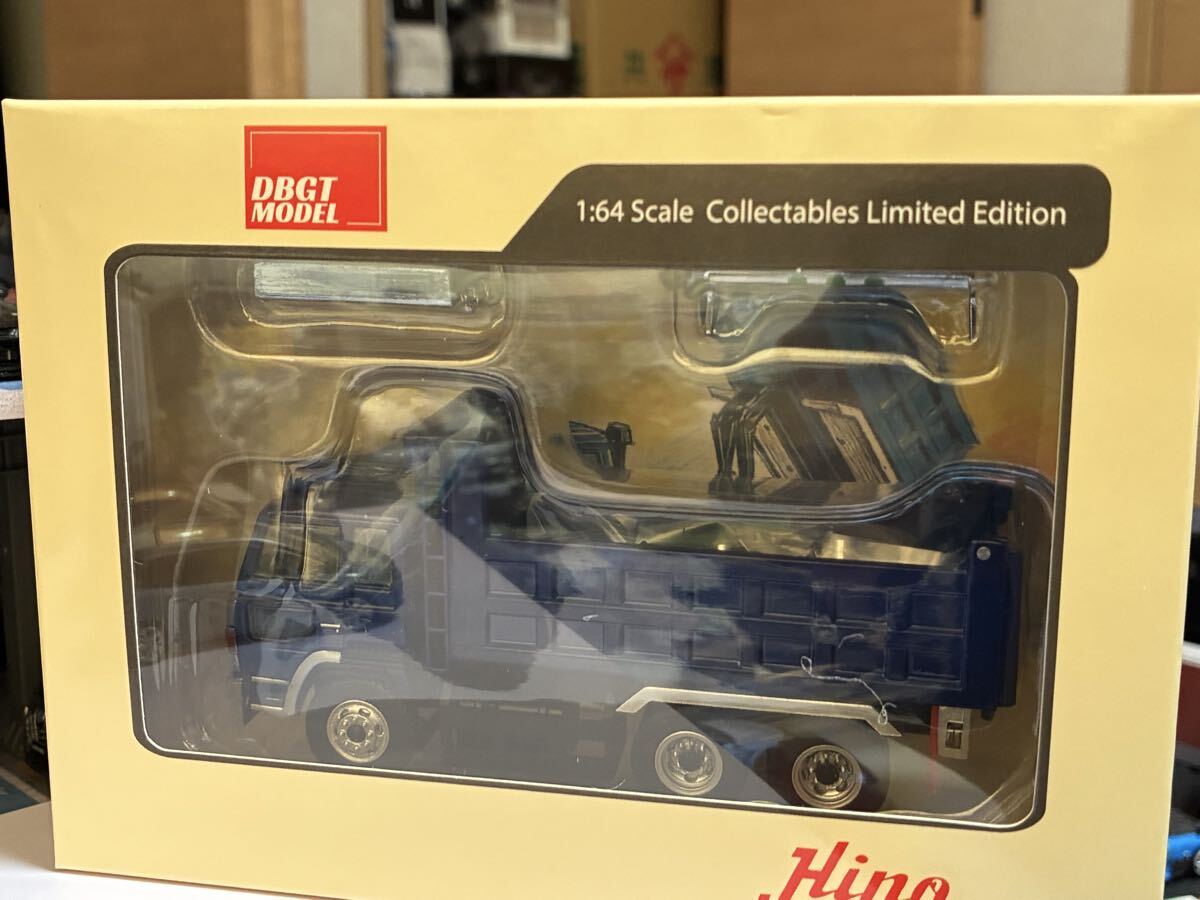 DBGT 日野ドルフィン ダンプトラック ブルー(建設車両、作業車)｜売買
