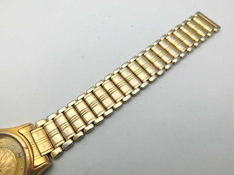ELGIN SK-147-C コインウォッチ QZ メイプルリーフ 金貨 1/10oz