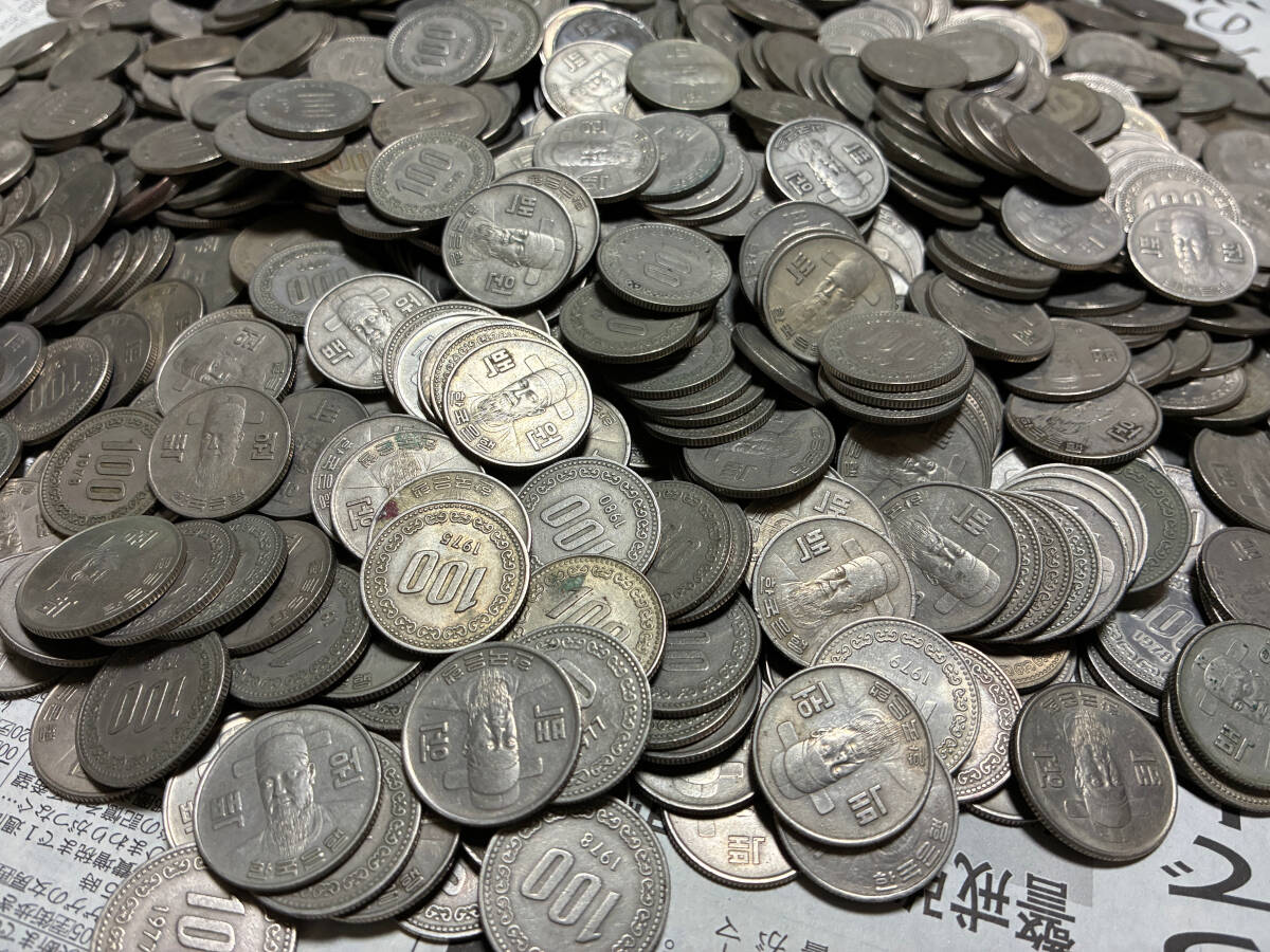 100ウォン硬貨の値段と価格推移は？｜11件の売買データから100ウォン