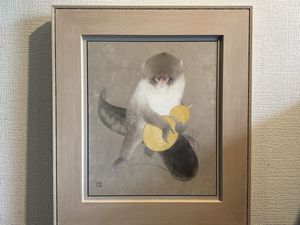絵画　額装　日本画　真作　山口華楊『バラ』 山口華楊の値段と価格推移は？｜25件の売買データから山口華楊の価値が