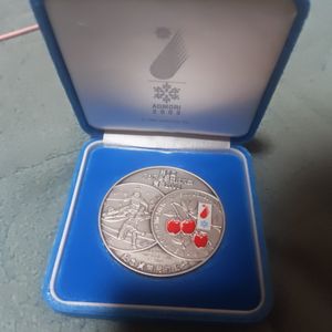 第5回アジア冬季競技大会 純銀(単品)の中古価格は16,215円｜記念硬貨の