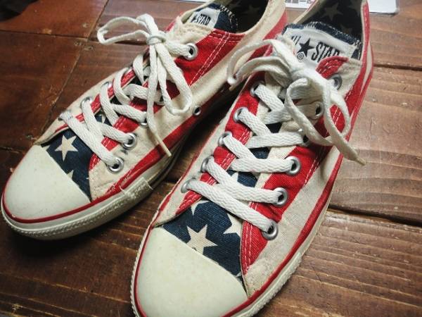 ■GRS-SN CONVERSE(コンバース) ALL STAR 星条旗 90年後期 25.5