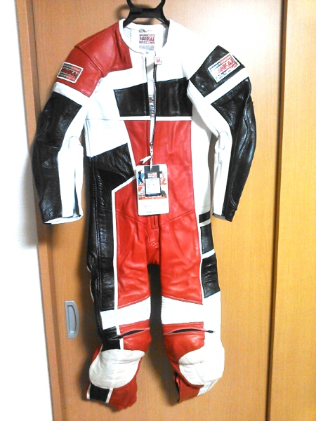 ナンカイ　革ツナギ　タグ付未使用品　MFJ公認_1