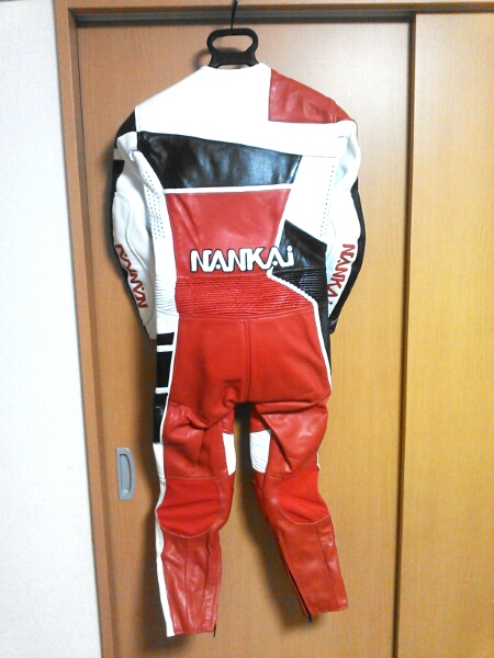 ナンカイ　革ツナギ　タグ付未使用品　MFJ公認_2