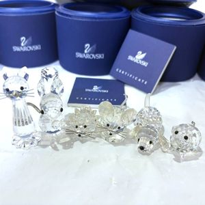 スワロフスキー 　動物置物　10個セット NO10 SWAROVSKI スワロフスキー オールド クラッシック 置物 動物