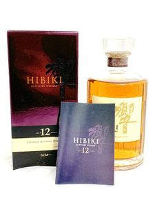 響 12年(箱あり)の平均価格は42,469円｜ウイスキーの価格相場・買取価格