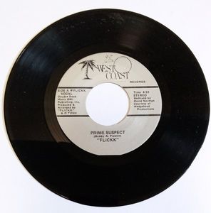 487位 ◎ SOUL 45s Flickk Prime Suspect [ US ORIG '87 West Coast Records FLICKK ]
