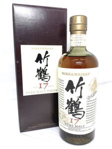 竹鶴 17年(箱あり)の平均価格は34,629円｜ウイスキーの価格相場・買取価格
