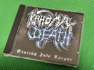 39位 krhoma death - grating into corpse　超激レアオリジナル盤CD　1994年盤　デスメタル名