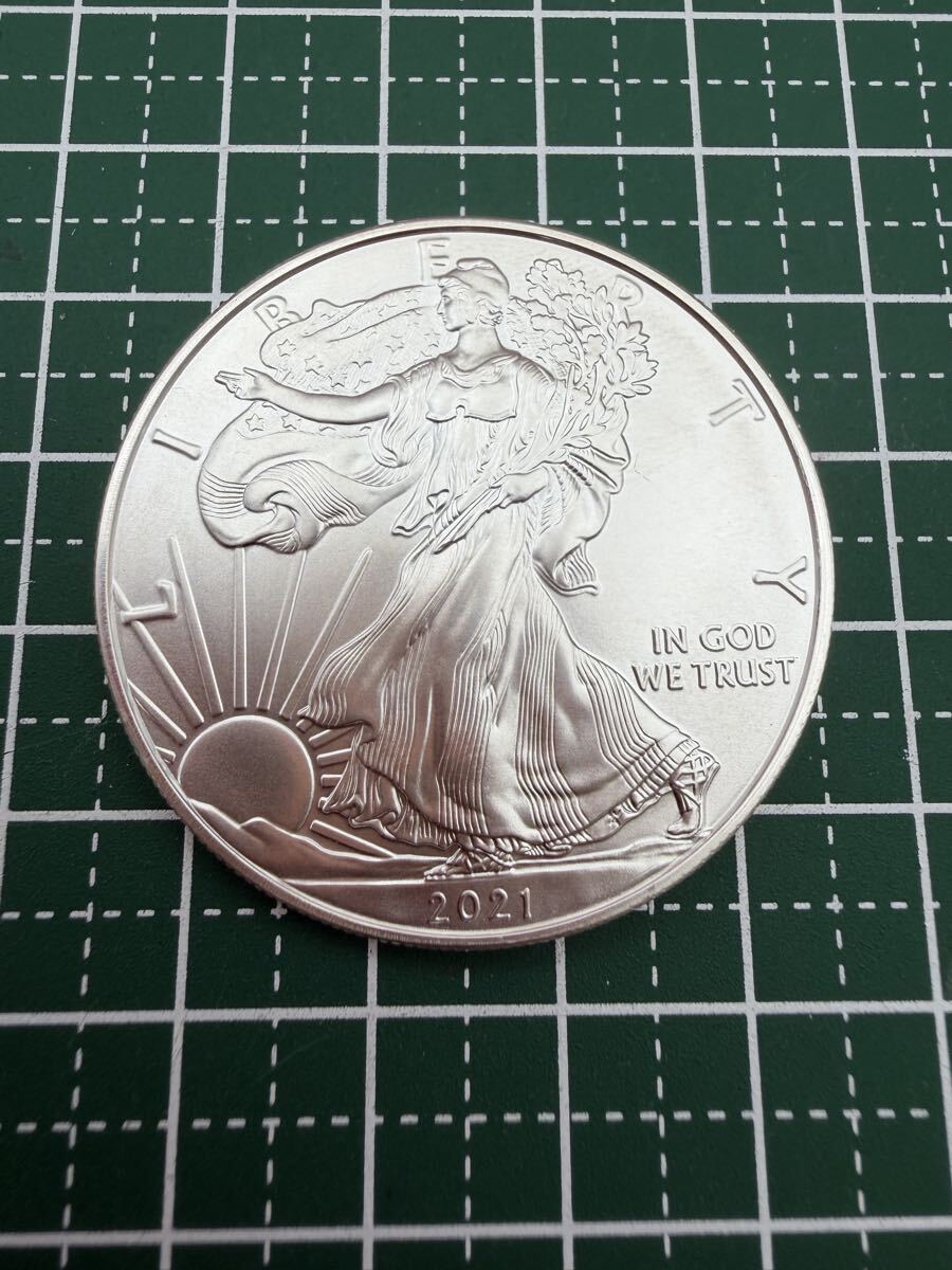 アメリカン イーグル 銀貨の値段と価格推移は？｜21件の売買データから
