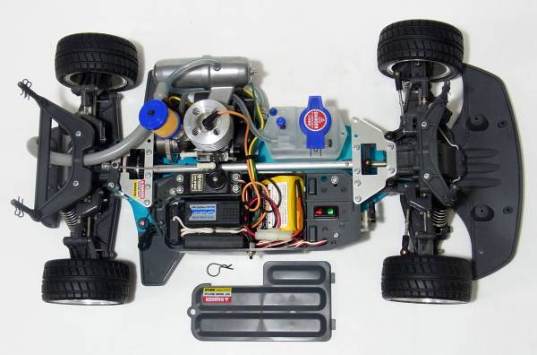 タミヤ 1/8 RC TGX Mk.1 セル付エンジン搭載 EG Starter(完成品 