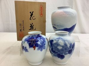 紫陽花と鳥の絵柄 深川製磁 花瓶 フラワーベース 紫陽花 深川製磁の値段と価格推移は？｜2件の売買データから紫陽花