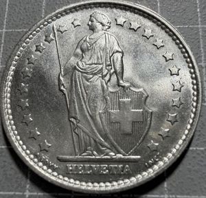 スイス1フラン銀貨の値段と価格推移は？｜2件の売買データからスイス1