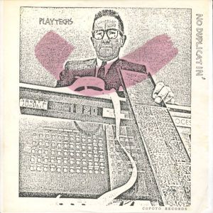 17位 国内自主制作盤！超希少盤！歌詞カード付 Playtechs / No Duplicatin' 83年【Copoto Reco