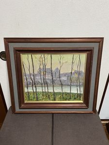 絵画 服部保 長城 油彩 油絵 風景画 F8 定価37万円 服部保の値段と価格推移は？｜3件の売買データから服部保の価値が
