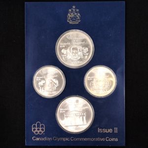 モントリオールオリンピック記念銀貨の値段と価格推移は？｜37件の売買