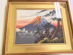 赤富士 絵画の値段と価格推移は？｜35件の売買データから赤富士 絵画の