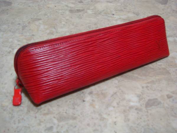 本物ルイヴィトン【LOUIS VUITTON】エピペンケース レッド☆(ルイ  