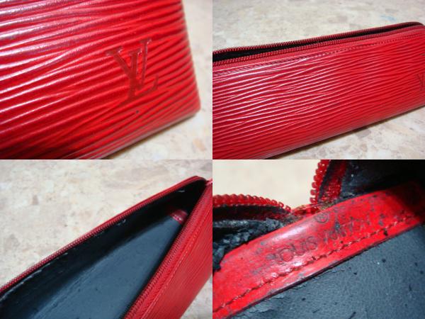 本物ルイヴィトン【LOUIS VUITTON】エピペンケース レッド☆(ルイ  