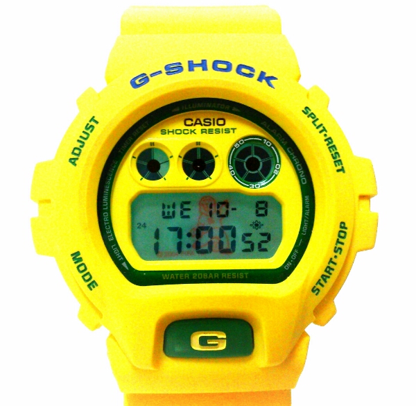 ☆美品☆G-SHOCK DW-6900WC-9JR ワールドカップ ブラジルカラー (G 