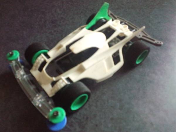 タミヤ 当時物 部品とミニ四駆１台＋レーサーズボックス_3