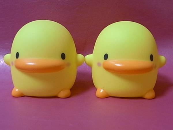 マザーグースの森 ぴよちゃん ソフビ マスコット人形 中 2個(ひよこ