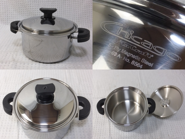 VitaCraft Chicago ビタクラフトシカゴ 両手鍋 4.0L［K］(両手鍋 