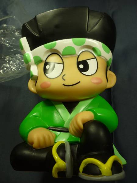 ドンちゃん ソフビ人形 貯金箱 大花火 パチスロ(広告、ノベルティ