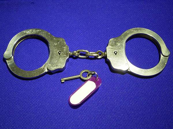 Peerless(ピアレス) M300 手錠(両手錠:ハンドカフ)70年代モデル(警察  