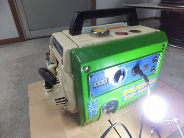 デンヨー 携帯用発電機 デミパワー 410W GE-410 60Hz(発電機、変圧器 