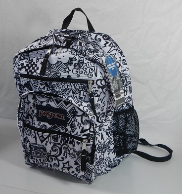 Jansport ジャンスポーツ リュック 白黒 メンズ レディース リュックサック デイパック 売買されたオークション情報 Yahooの商品情報をアーカイブ公開 オークファン Aucfan Com