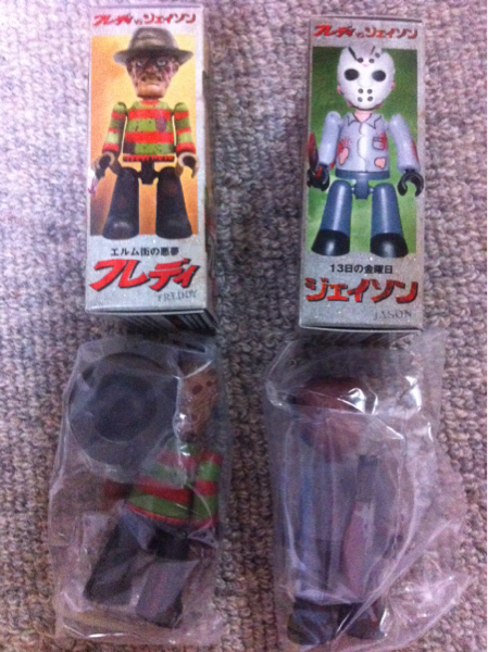 mezco製 フレディvsジェイソン フィギュア dvd特典 非売品 レア(13日の 