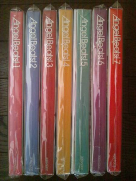 Angel Beats! 完全生産限定版 全7巻 付属品欠品無し