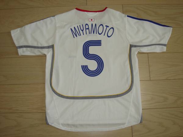 宮本恒靖 ユニフォーム 日本代表 0 adidas ホーム #5 アディダス サッカー日本代表 メルカリ - 日本代表ユニフォーム 古着正規品日本製 2006年 サイズM|Yahoo シドニーオリンピック2000アジア地区