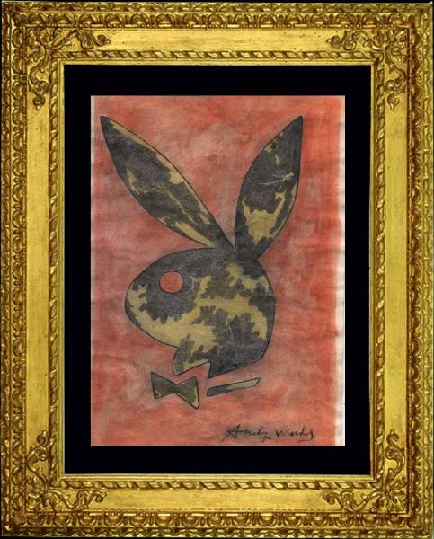 アンディウォーホル　Playboy 額装品 Andy アンディ・ウォーホル | Playboy 特別額装品⁄アンディ