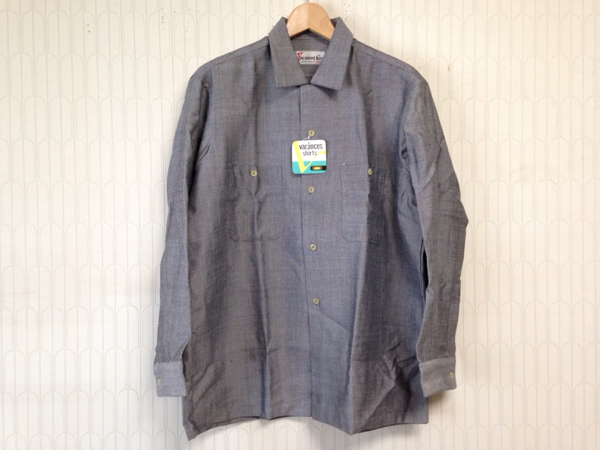 デッドストック50'sビンテージボックスシャツ40's60'sロカビリー