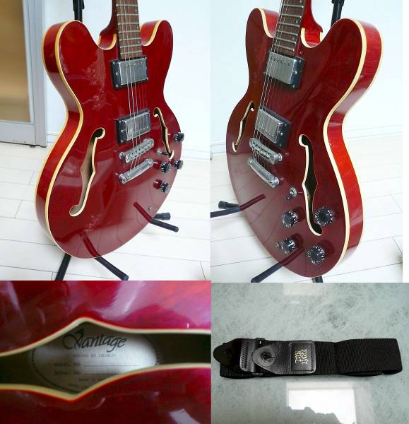 ☆Vantage 635V セミアコ Gibson ES-335コピーモデル☆(セミ
