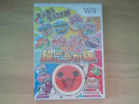 新品◆太鼓の達人Ｗｉｉ超ごうか版◆