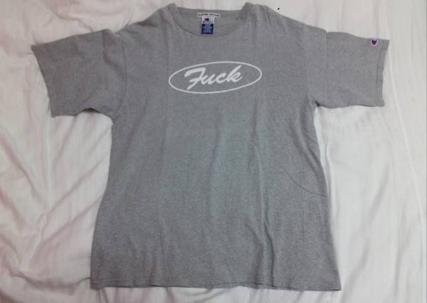 ☆藤原ヒロシ着 EC 最初期 FUCK Tシャツ (半袖Tシャツ)｜売買された 