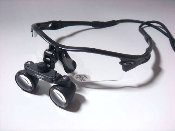 新品未使用】サージテル Surgitel EVX250 2.5倍 双眼ルーペ 拡大鏡