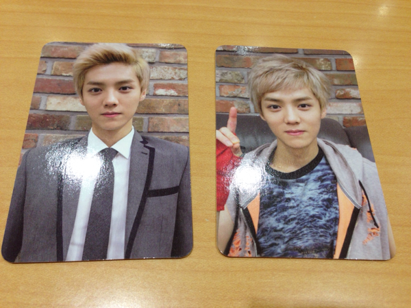 EXO XOXO リパケ Growl ウルロン トレカ[ルハン luhan]衣装+制服