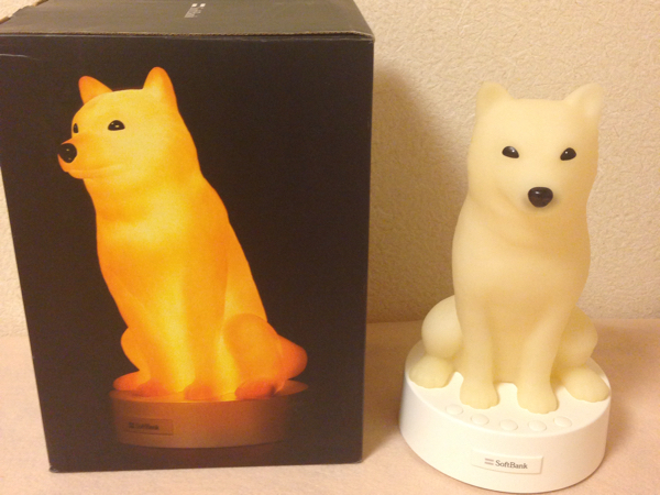 当選品☆しゃべるお父さんライト SoftBank☆貴重 ソフトバンク 非売
