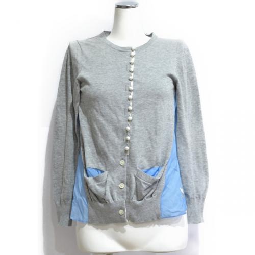 sacai luck サカイラック ヨット柄カーディガン R2-12709B