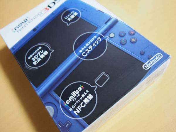 【新品/送料無料】Newニンテンドー3DS LL メタリックブルー