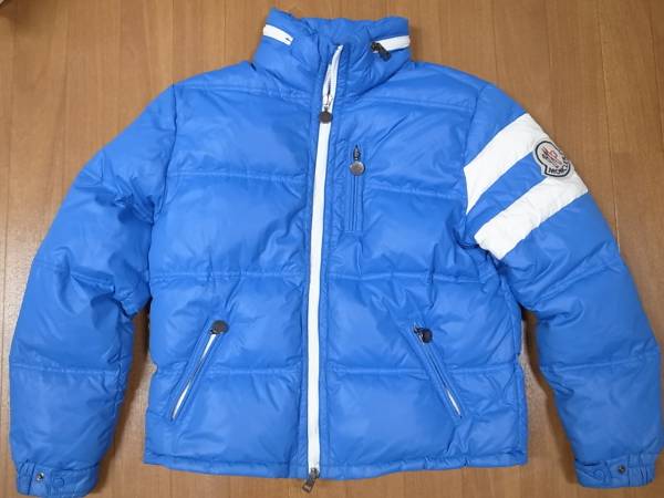 モンクレール KID'S ダウンジャケット 152cm 青　 /OT12 10-6
