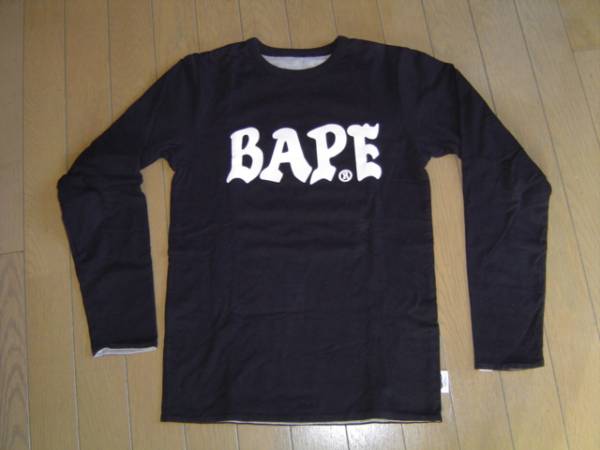 A BATHING APE★エイプ★ロンＴ★長袖★ＸＳ★レディース