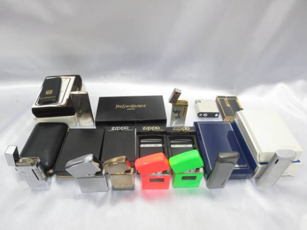 ライター 12個セット Zippo GIVENCHY Maruman等 中古●28旭42
