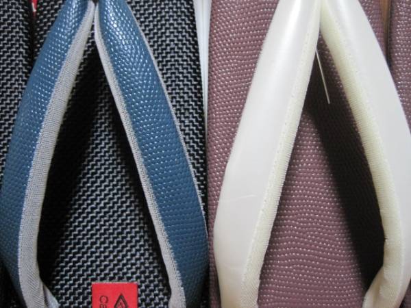 1円～ 菱屋謹製 Calen Blosso カフェ草履 Mサイズ 2足セット